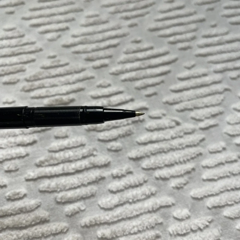 PENTEL, MICRO Fine PERMAROLLER, WATERPROOF ON PAPER Black INK MR205A Metal‎ Tip